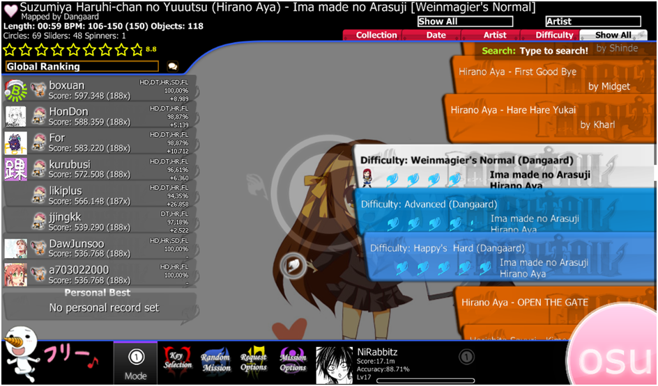 Deep Butterfly: Osu!