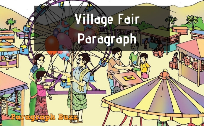 A village fair paragraph for class 7 picture