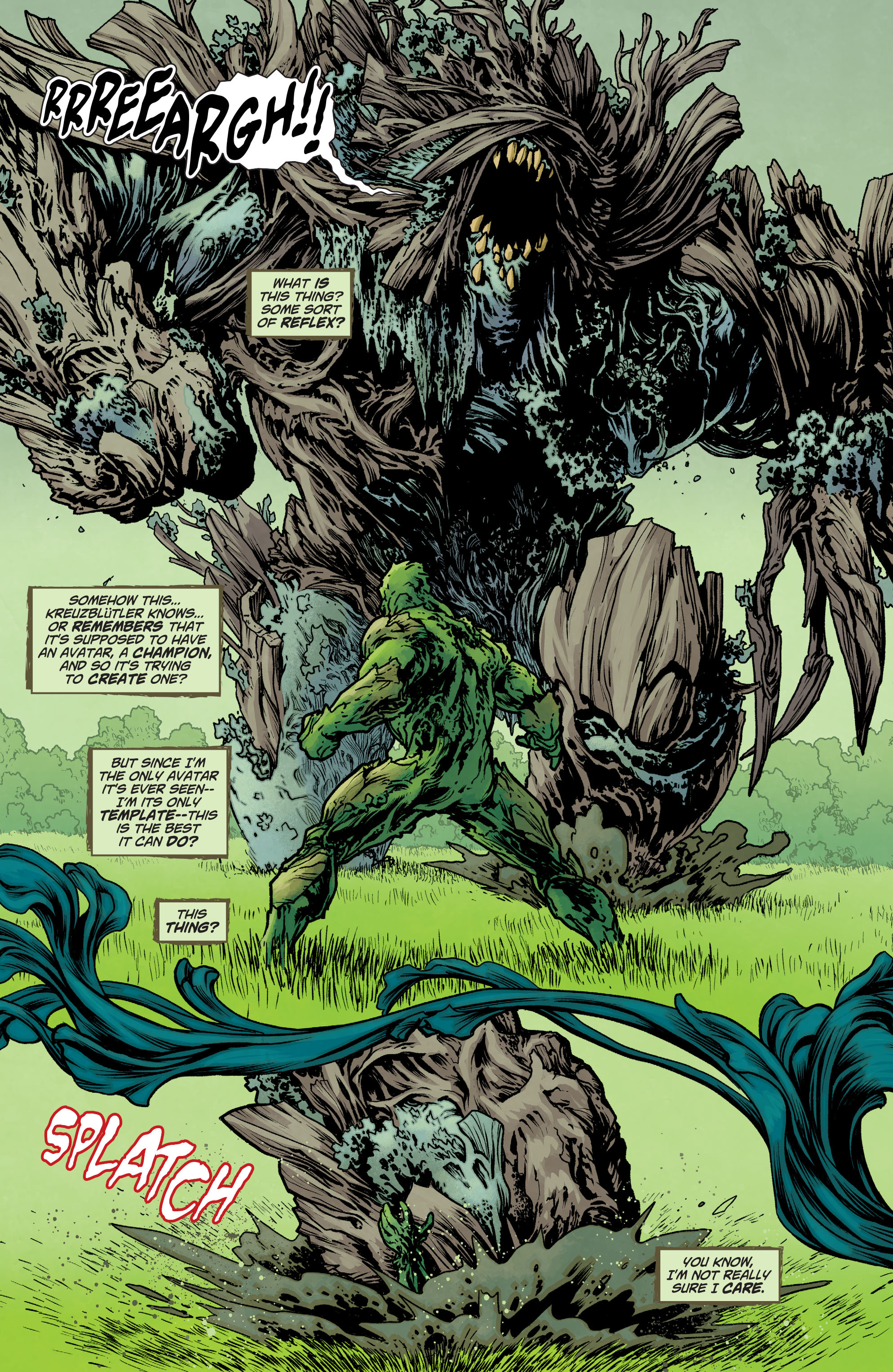 Read online Swamp Thing (2011) comic -  Issue #32 - 13