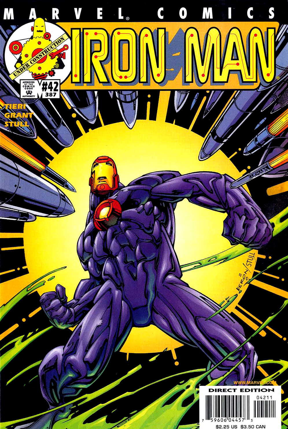 Read online Iron Man (1998) comic -  Issue #42 - 1