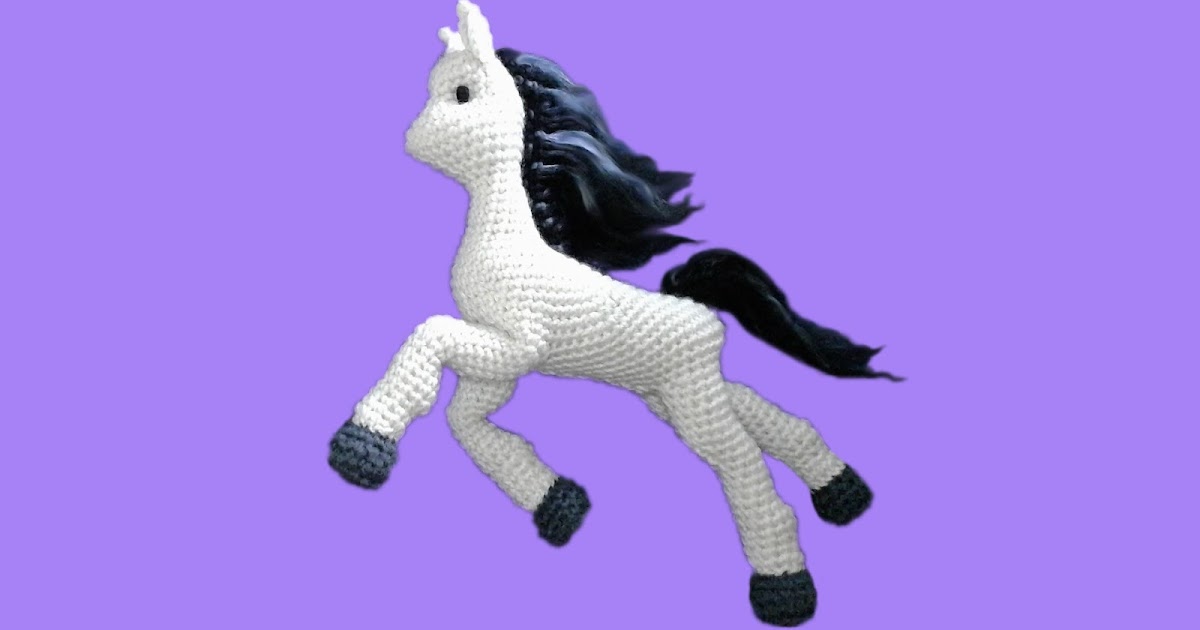 Faerie Rings Crochet Crochet Horse Doll Pattern + Free Video Tutorial