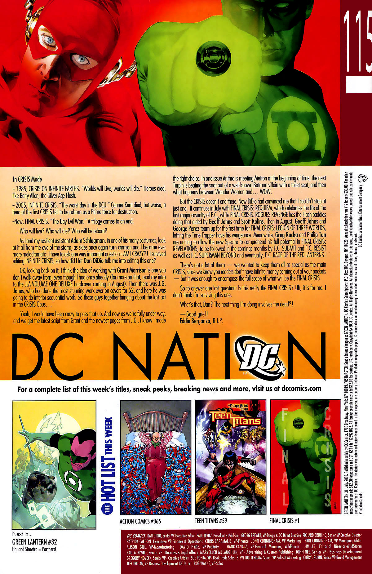 Read online Green Lantern (2005) comic -  Issue #31 - 23