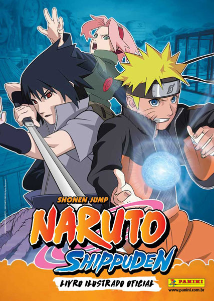 Álbum de Figurinhas Naruto Shippuden NAS BANCAS!!