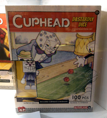 UK Toy Fair 2019 McFarlane Toys Cuphead Video Game Construction Sets