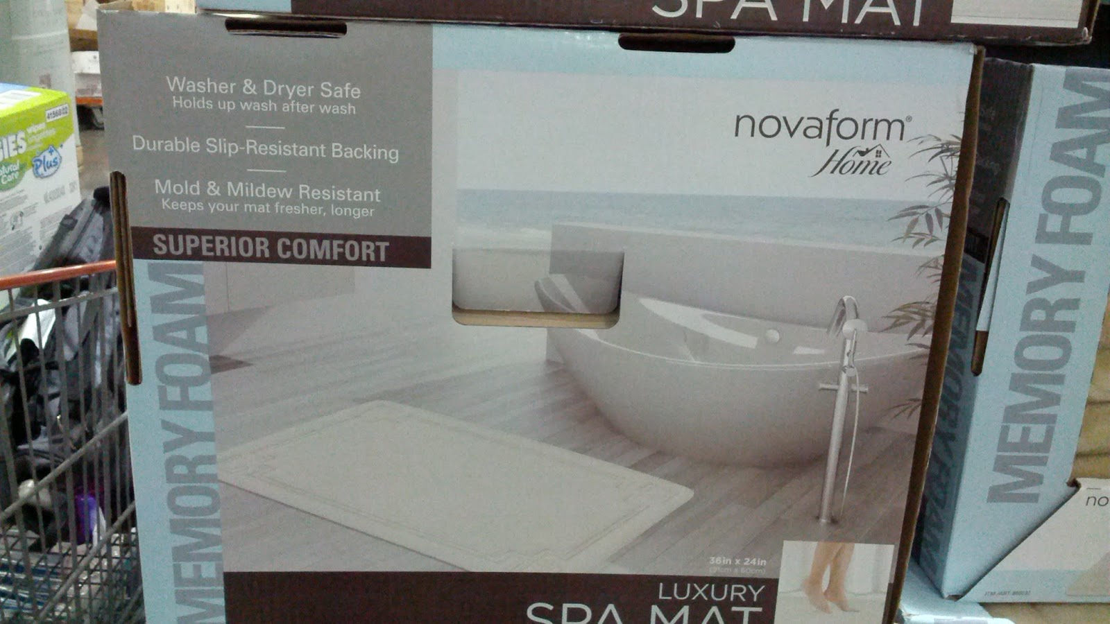 Novaform Memory Foam Bath Mat Costco Weekender