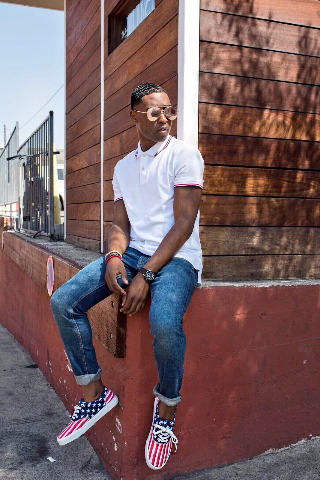 4th of July looks in Old Navy SparksNStyle