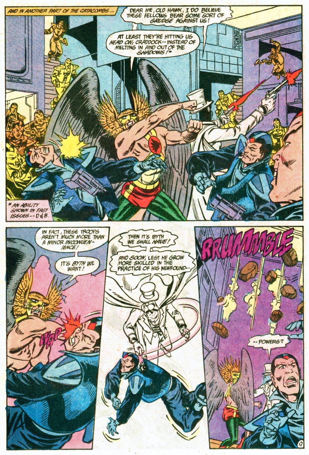 Hawkman (1986) Issue #9 #9 - English 9