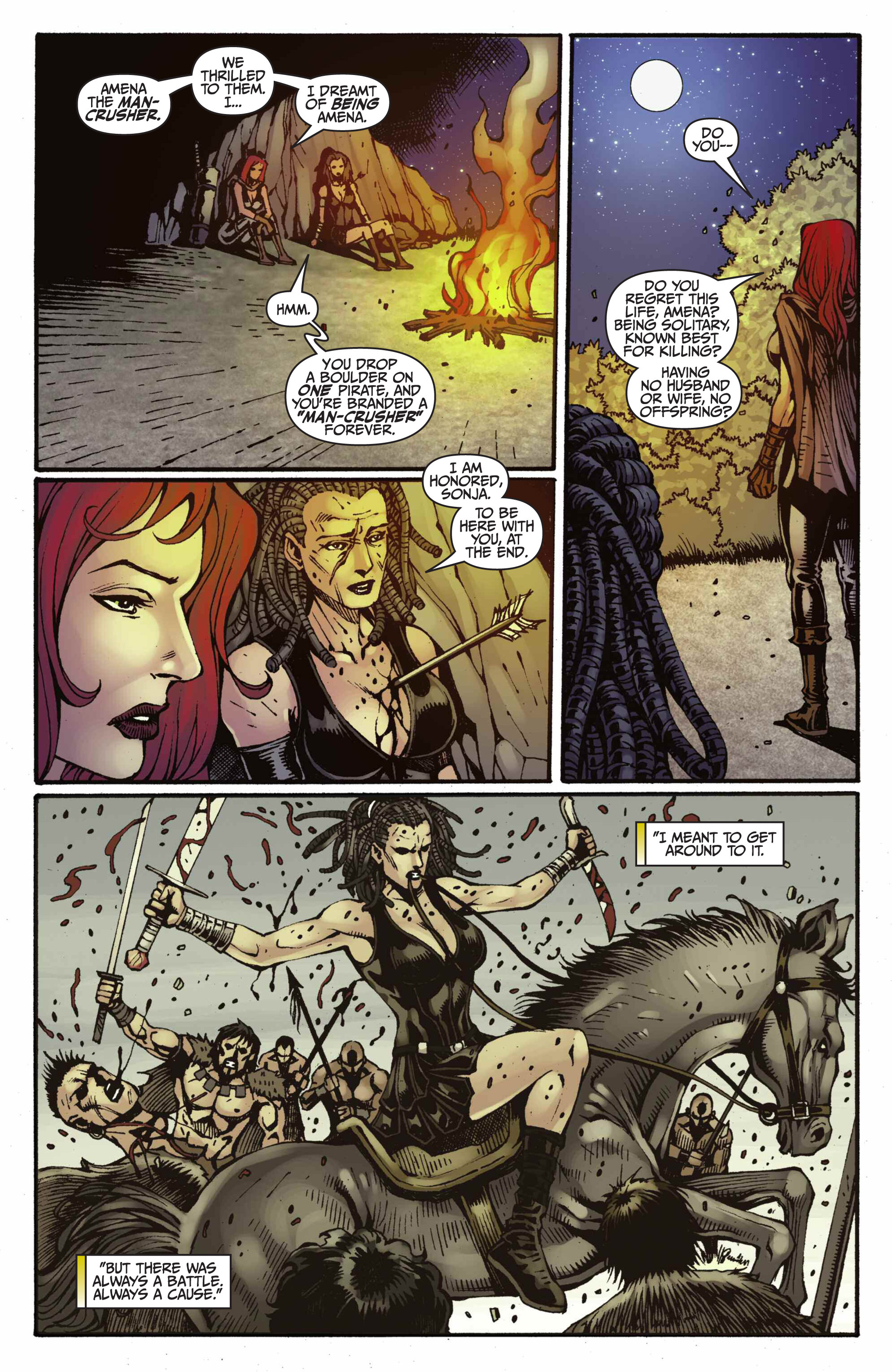Read online Red Sonja (2013) comic -  Issue #100 - 34