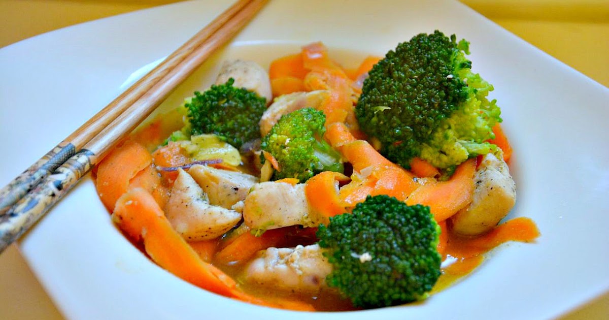 Orange Chicken with broccoli Paleo diet recipe blog