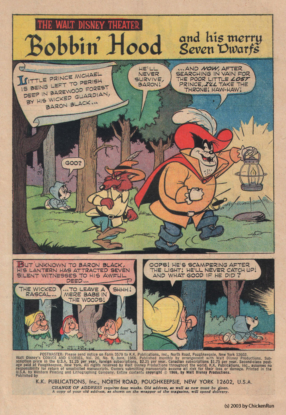 Read online Walt Disney's Comics and Stories comic -  Issue #309 - 3