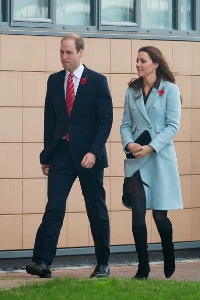 Duchess of Cambridge and Prince William, Duke of Cambridge visit Pembroke Refinery