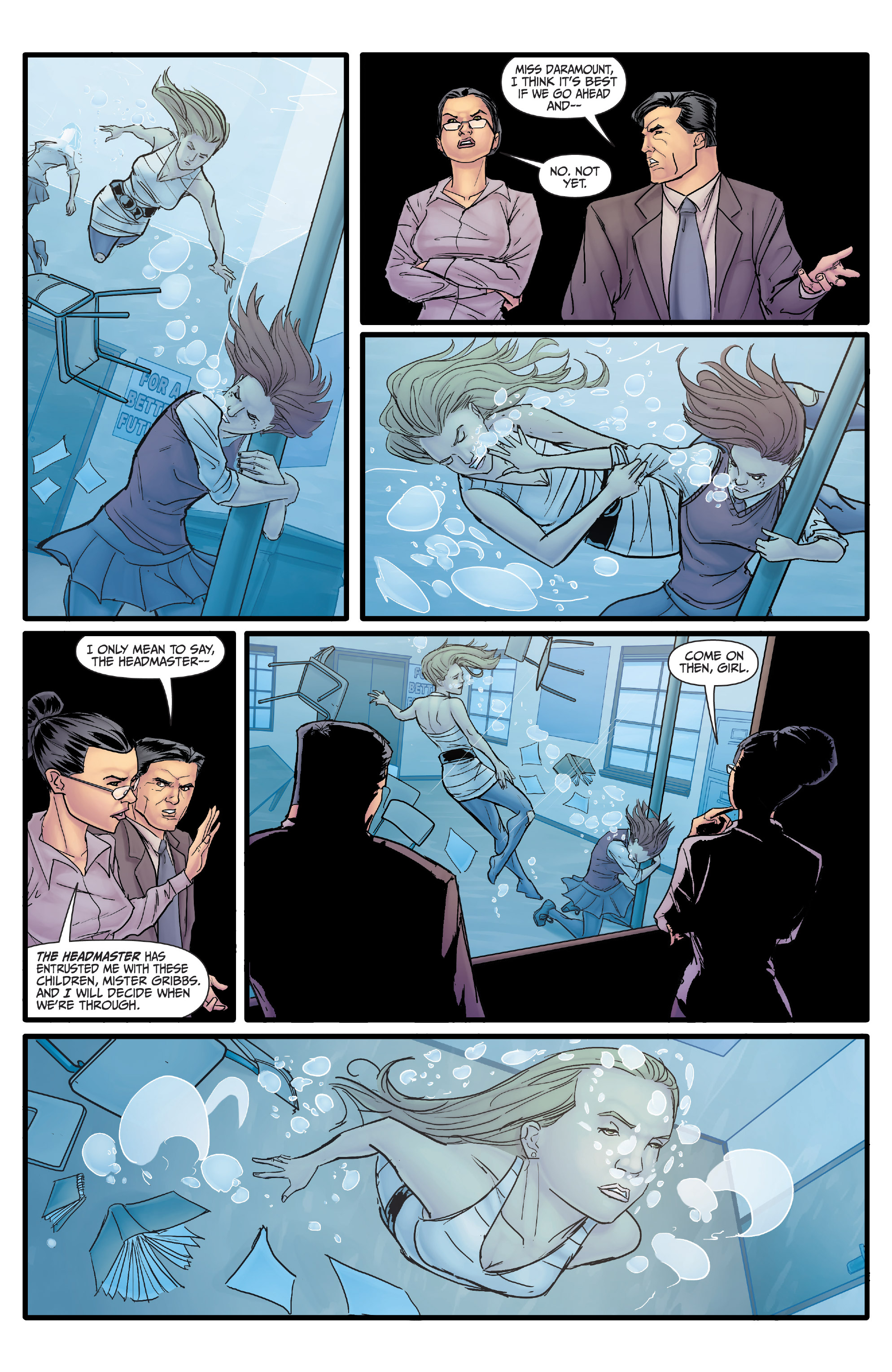 Read online Morning Glories comic -  Issue #2 - 23