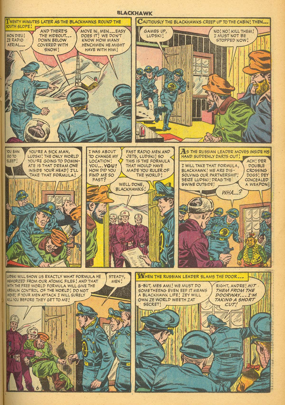 Read online Blackhawk (1957) comic -  Issue #92 - 23