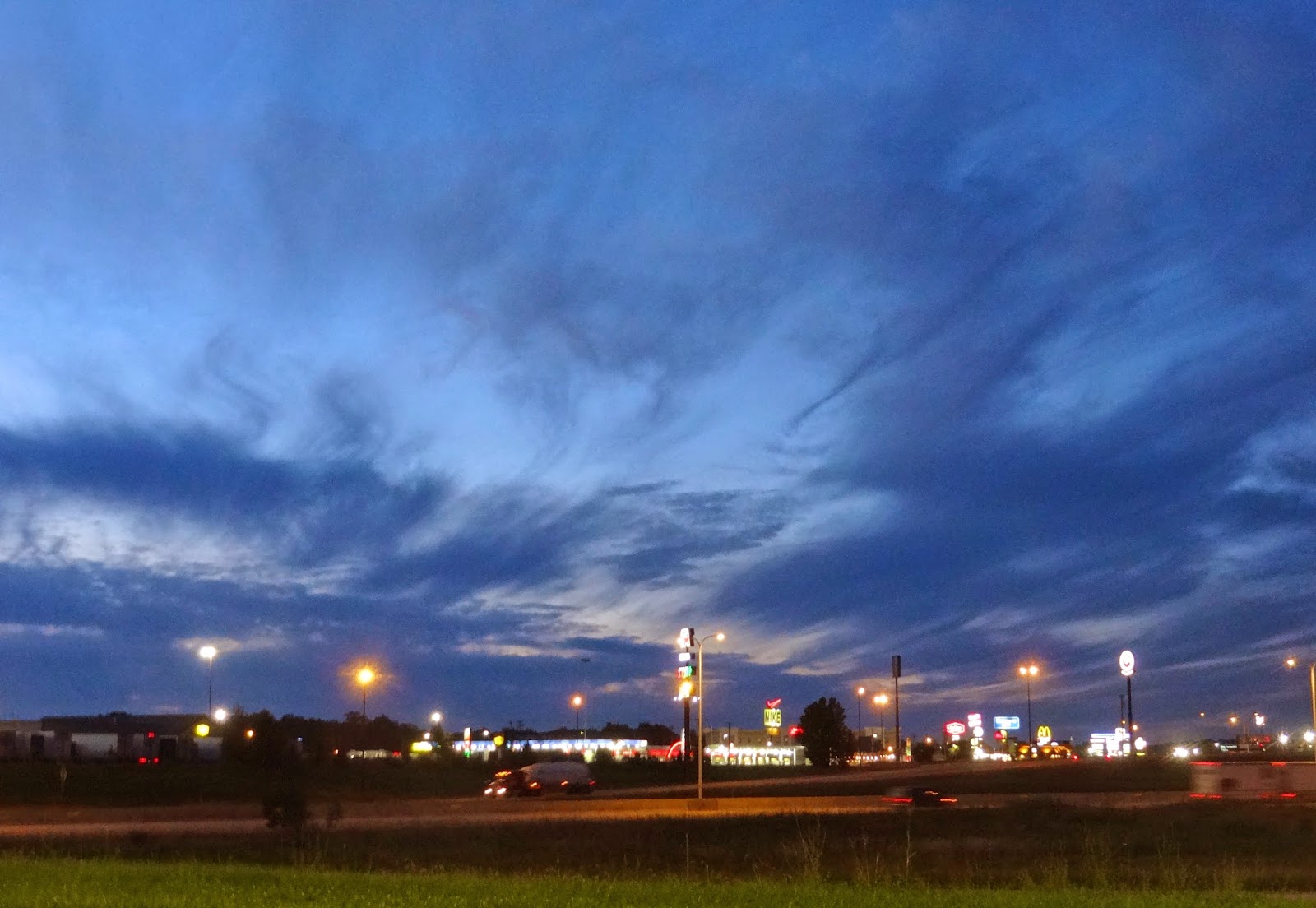 EARLY RISING ON CHAUTAUQUA LAKE Quiet Night In Effingham, On To Kansas