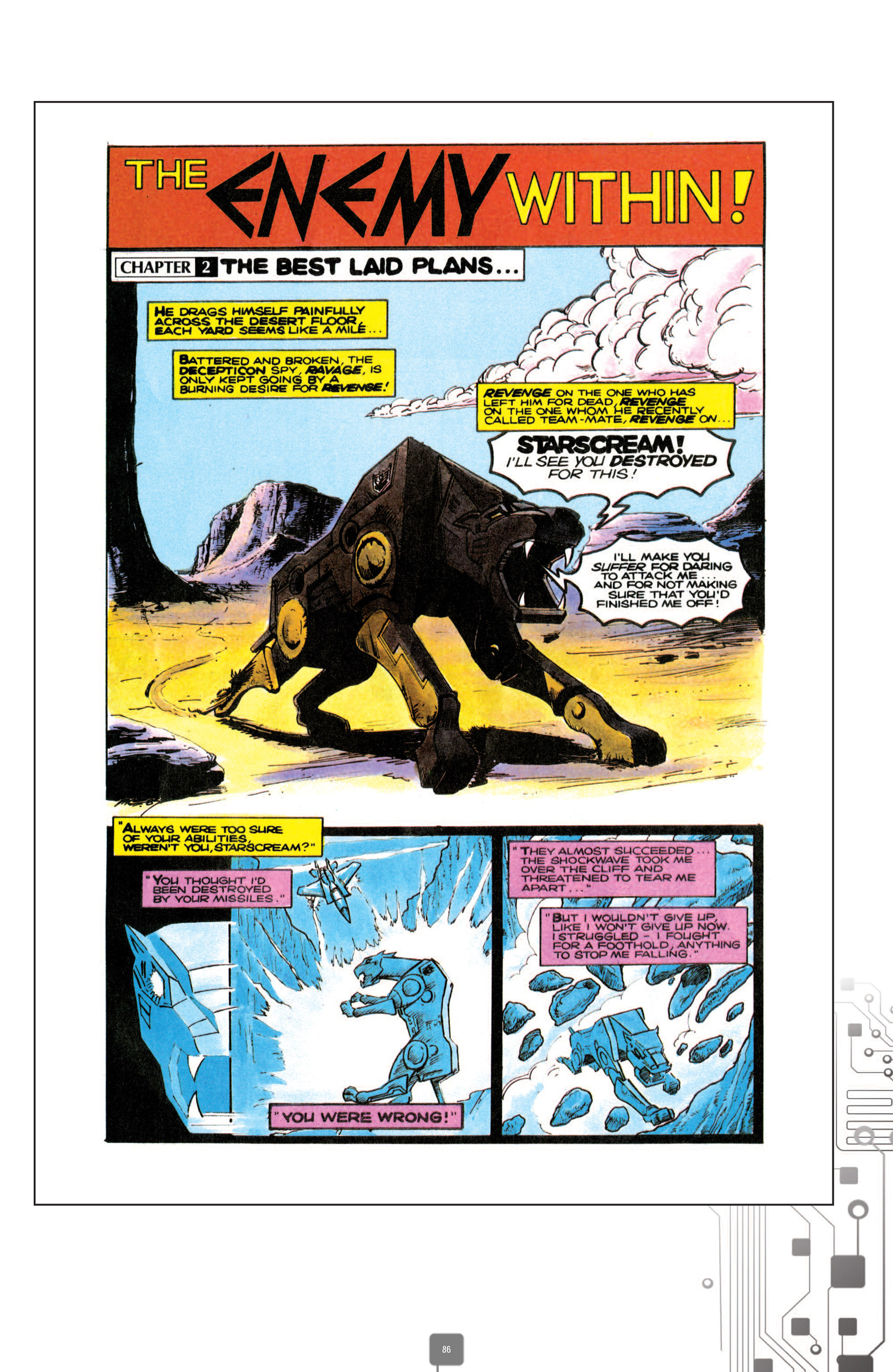 Read online The Transformers Classics UK comic -  Issue # TPB 1 - 87