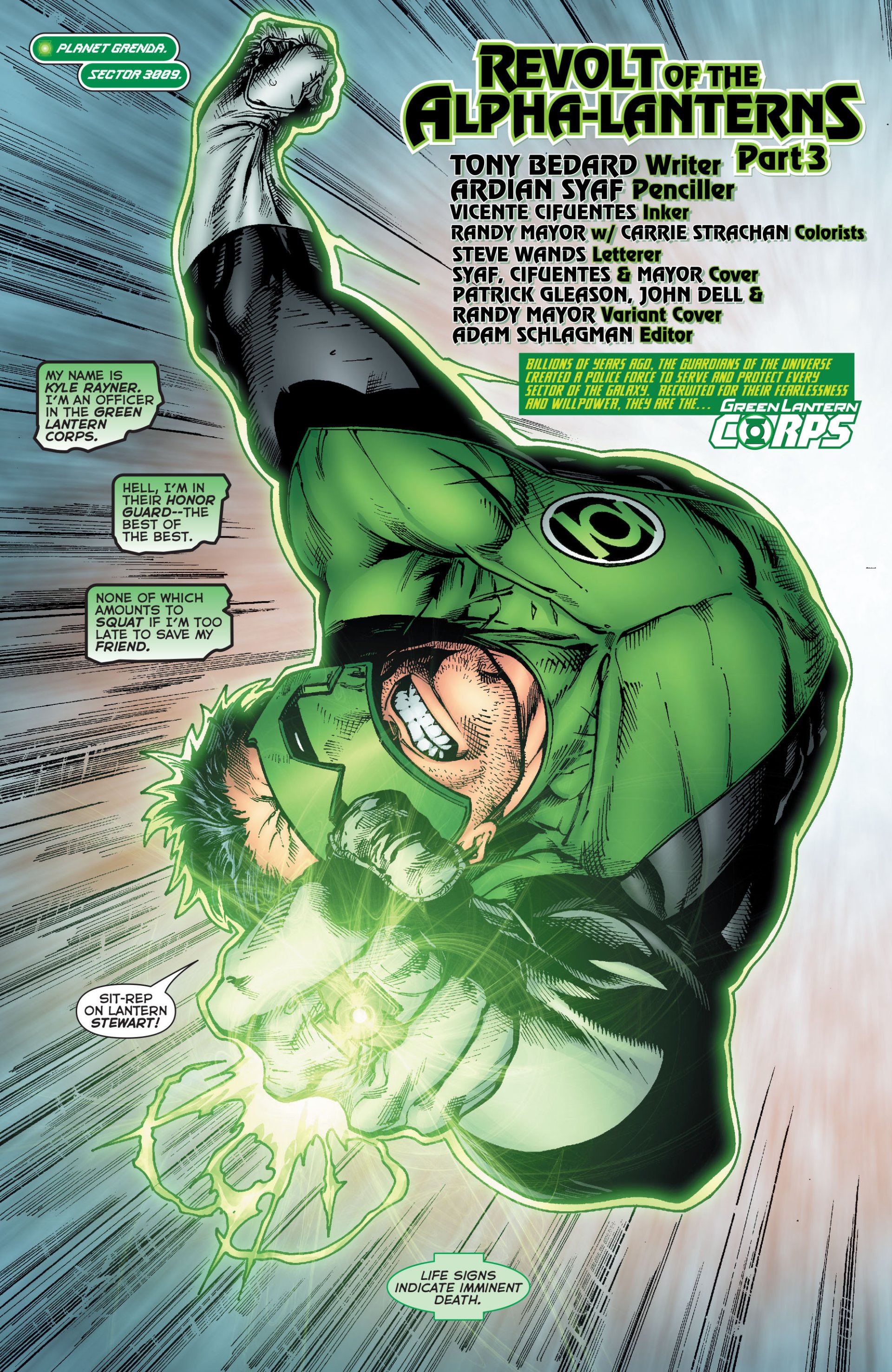 Read online Green Lantern Corps (2006) comic -  Issue #50 - 3