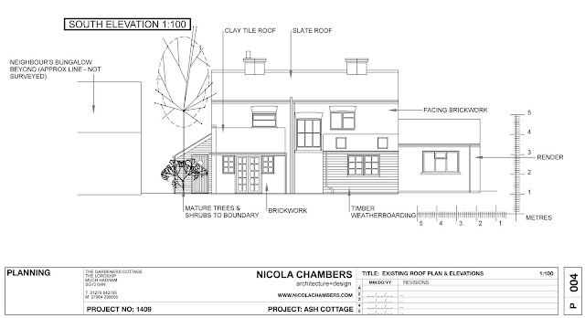 ash cottage extension architects plans