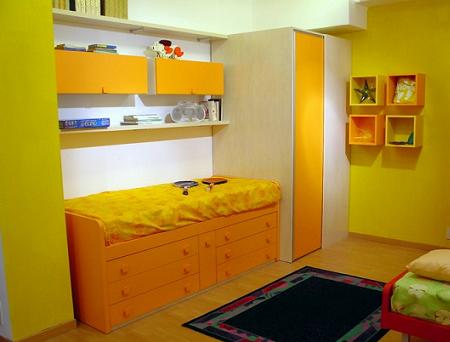 Muebles y Decoración de Interiores - DEMODI : Dormitorios de Color Amarillo