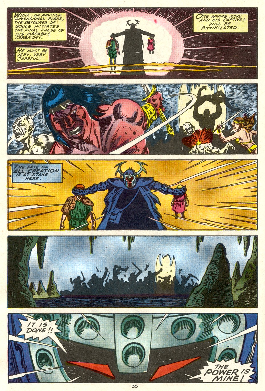 Read online Conan the Barbarian (1970) comic -  Issue # Annual 12 - 36