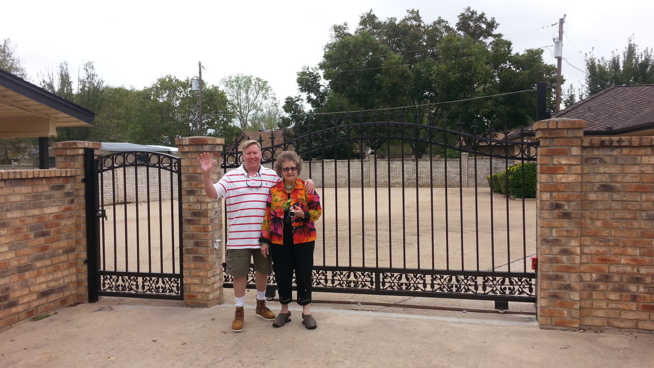 Viking K2 slide gate operator installation by