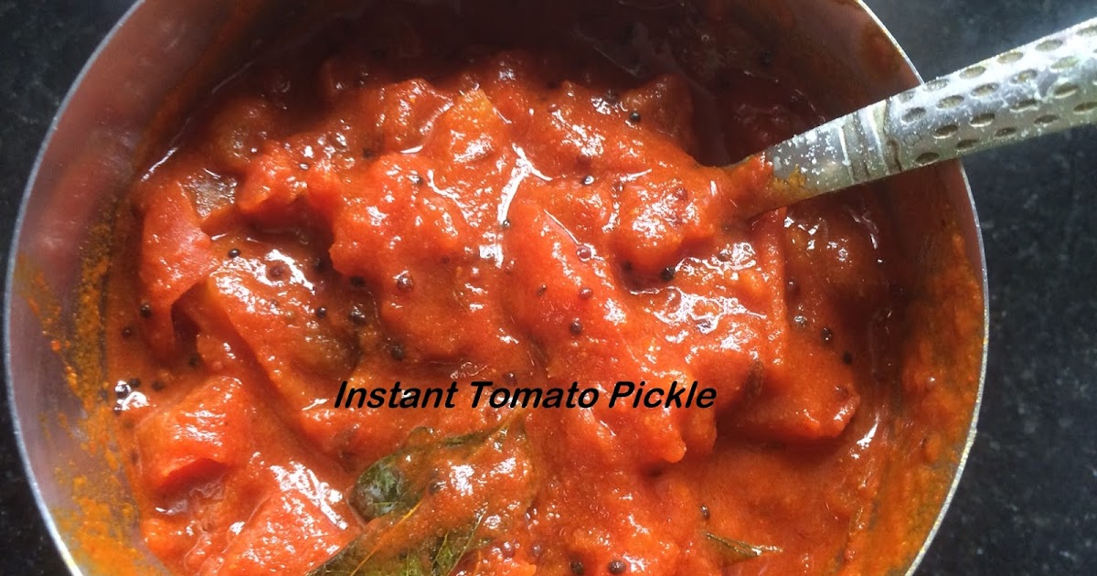 Instant Tomato Pickle
