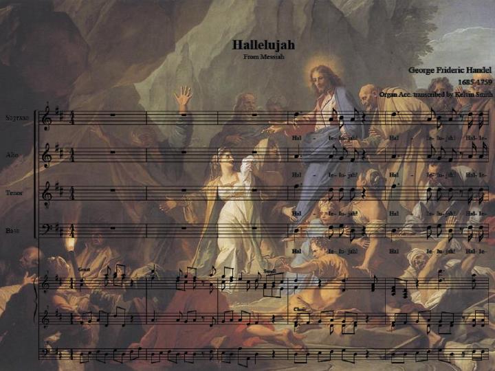 мессия аллилуйя. 2 - hallelujah. хор «аллилуйя» из оратории «мессия» георга фридриха генделя. оратория мессия- гендель георг фридрих. хор «аллилуйя» из оратории «мессия» георга фридриха генделя.