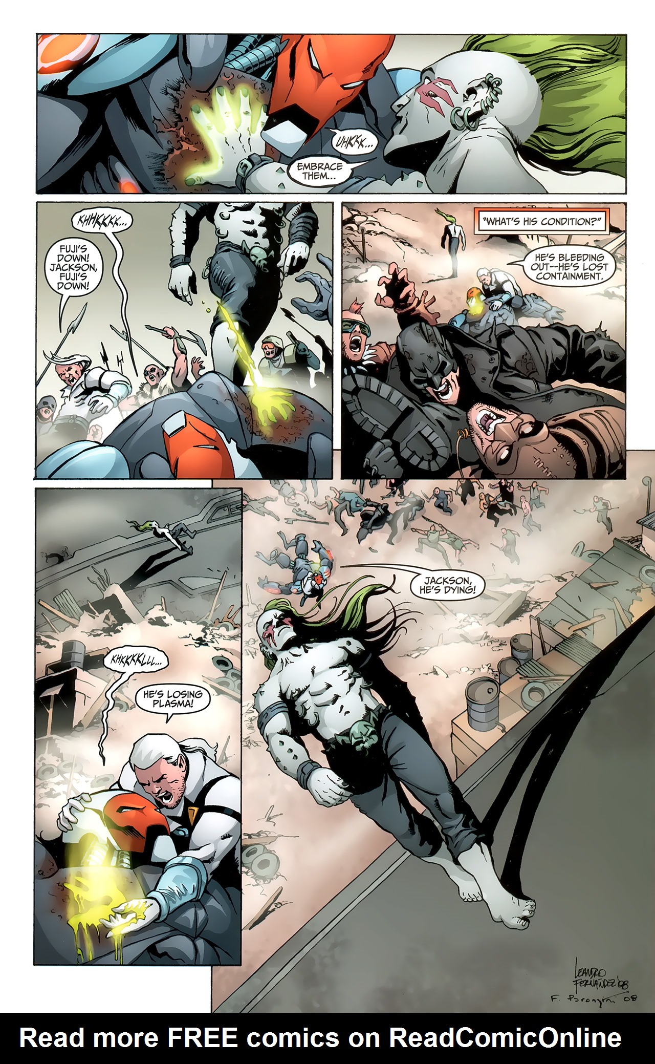 Read online Stormwatch: P.H.D. comic -  Issue #18 - 19