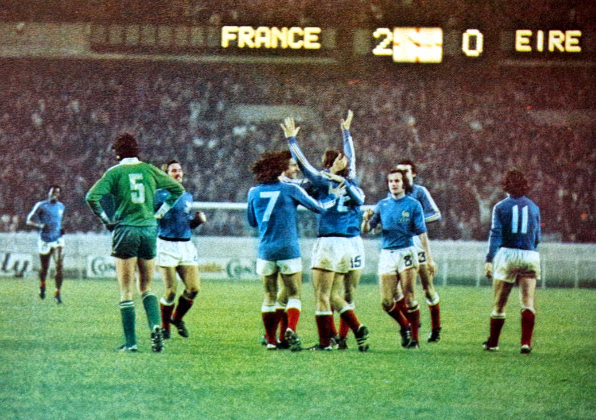 THE VINTAGE FOOTBALL CLUB FRANCEEire 1976.