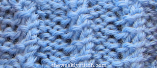 Zigzag Knotted Rib | The Weekly Stitch
