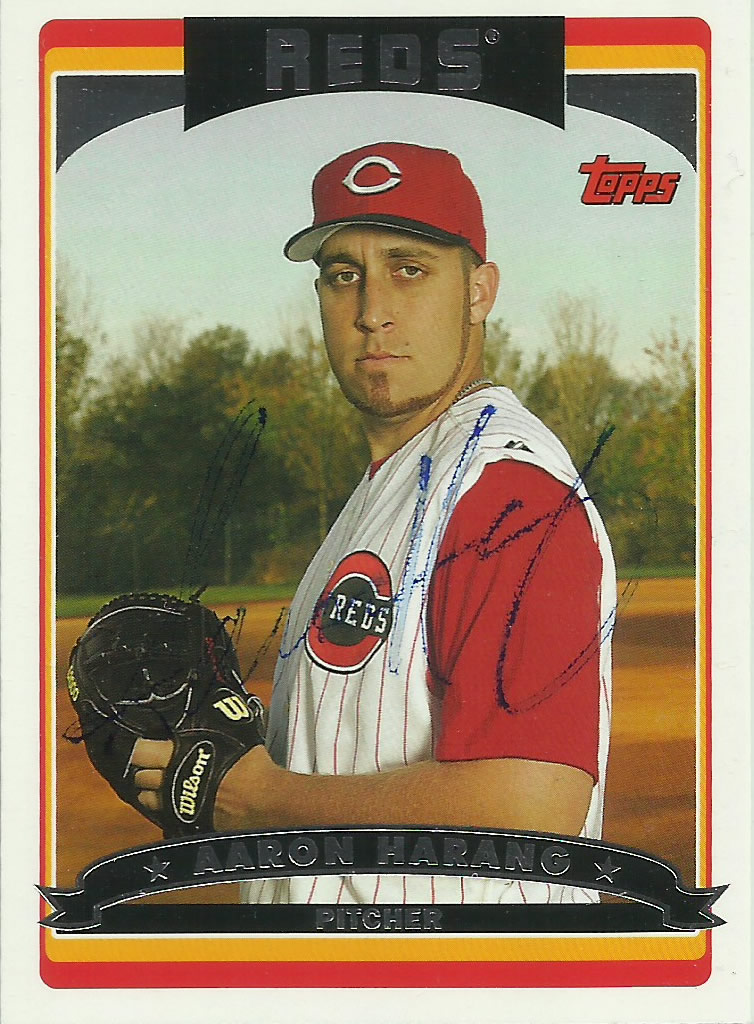 Cincinnati Reds Baseball Card Collector: TTM: Aaron Harang
