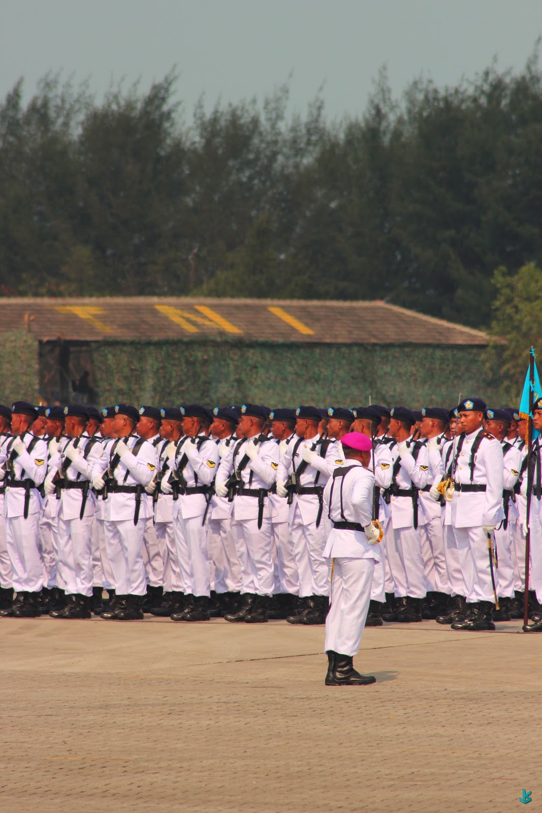 Peringatan Hari Ulang Tahun TNI yang ke-70 di Banten