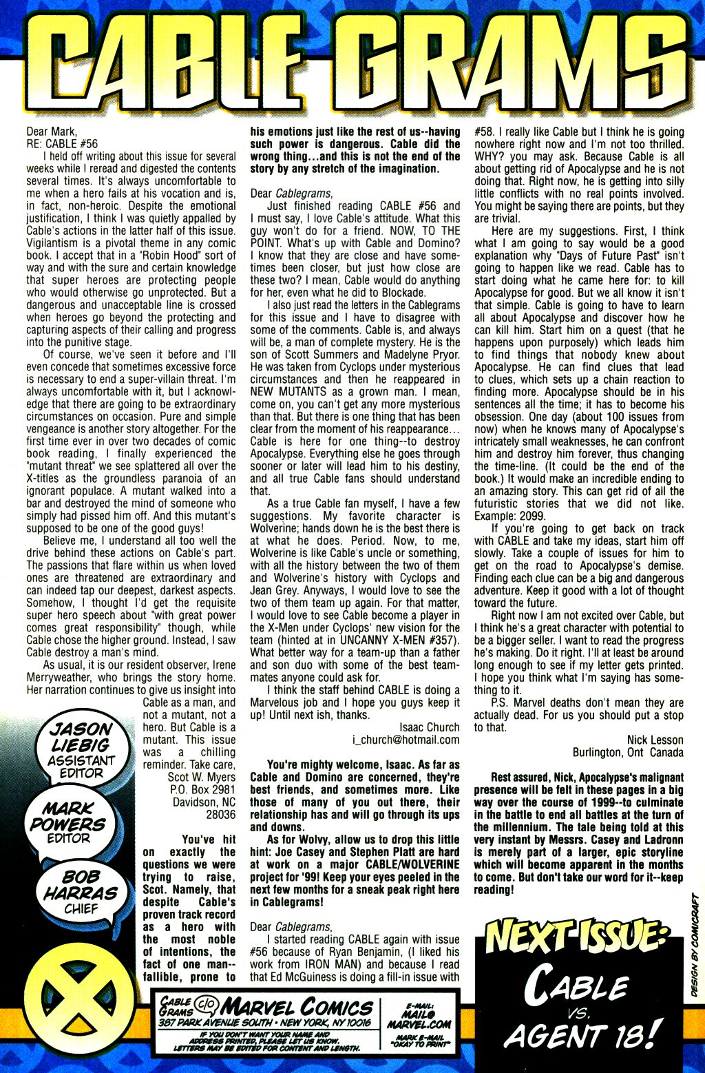 Read online Cable (1993) comic -  Issue #59 - 25