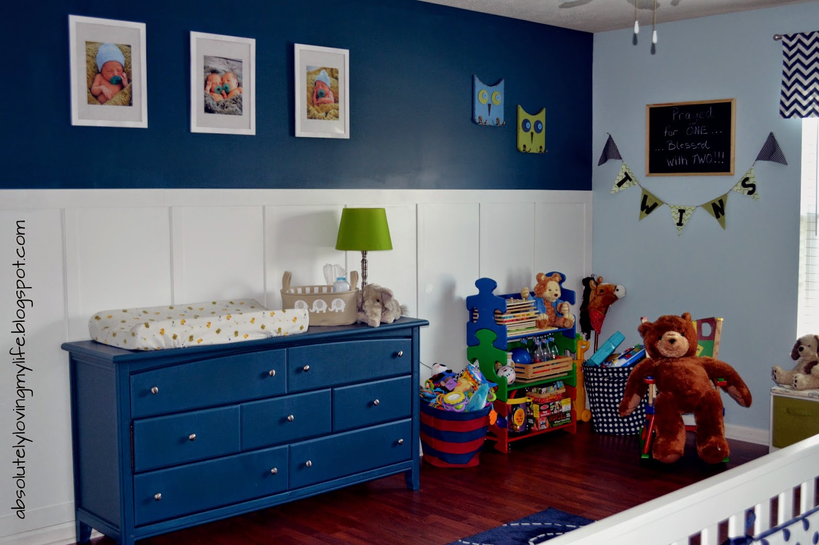 Loving Life Repurposed Goodwill Dresser Nursery Changing Table