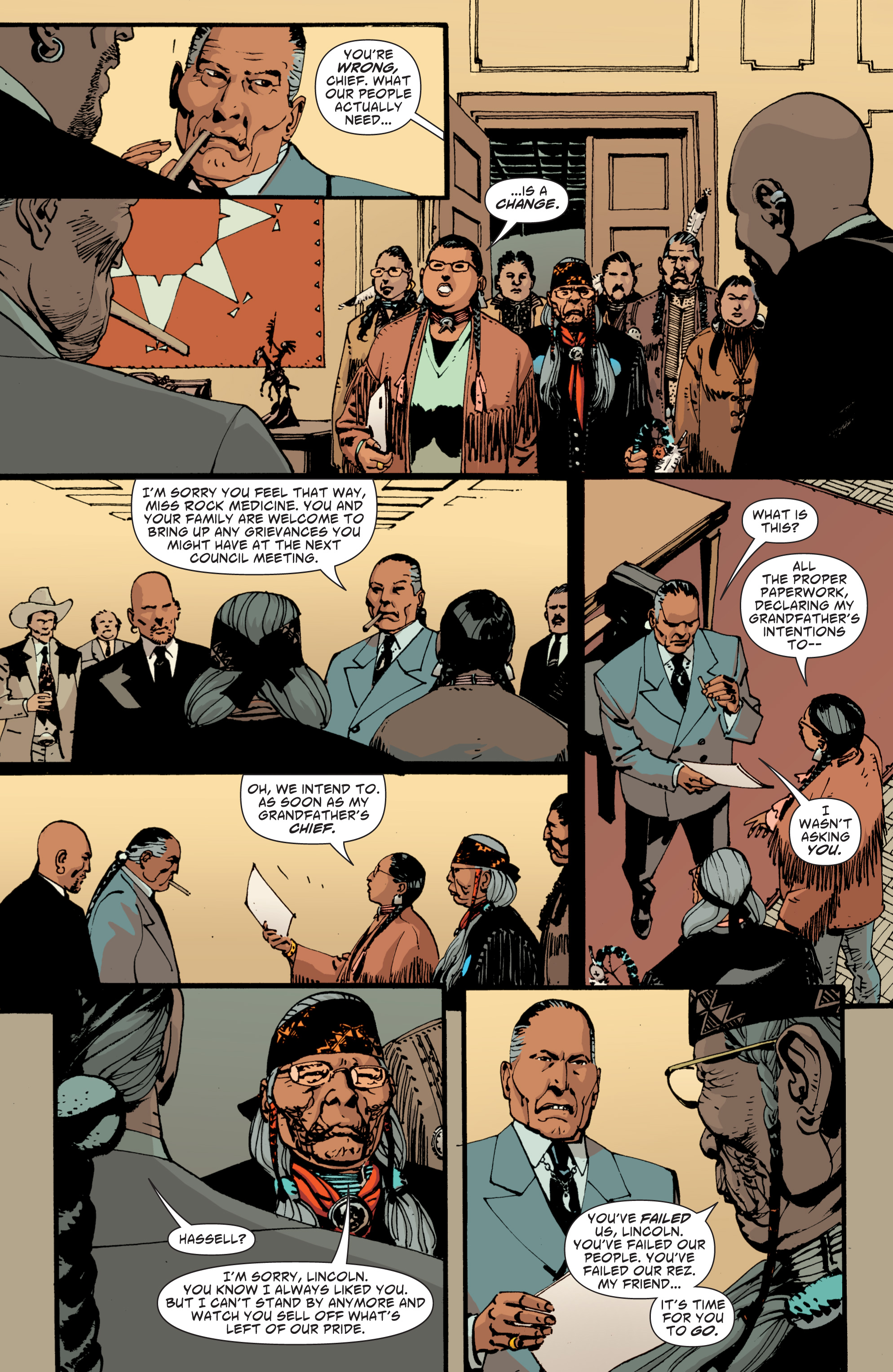 Read online Scalped comic -  Issue #45 - 7