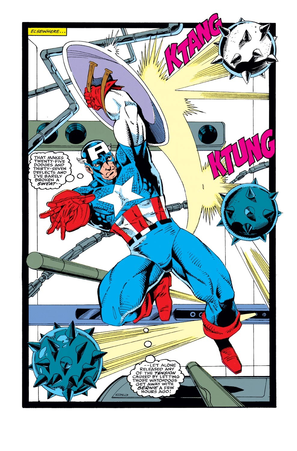 Captain America (1968) Issue #386 #319 - English 4