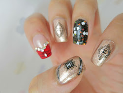 decal nail framed water chanel