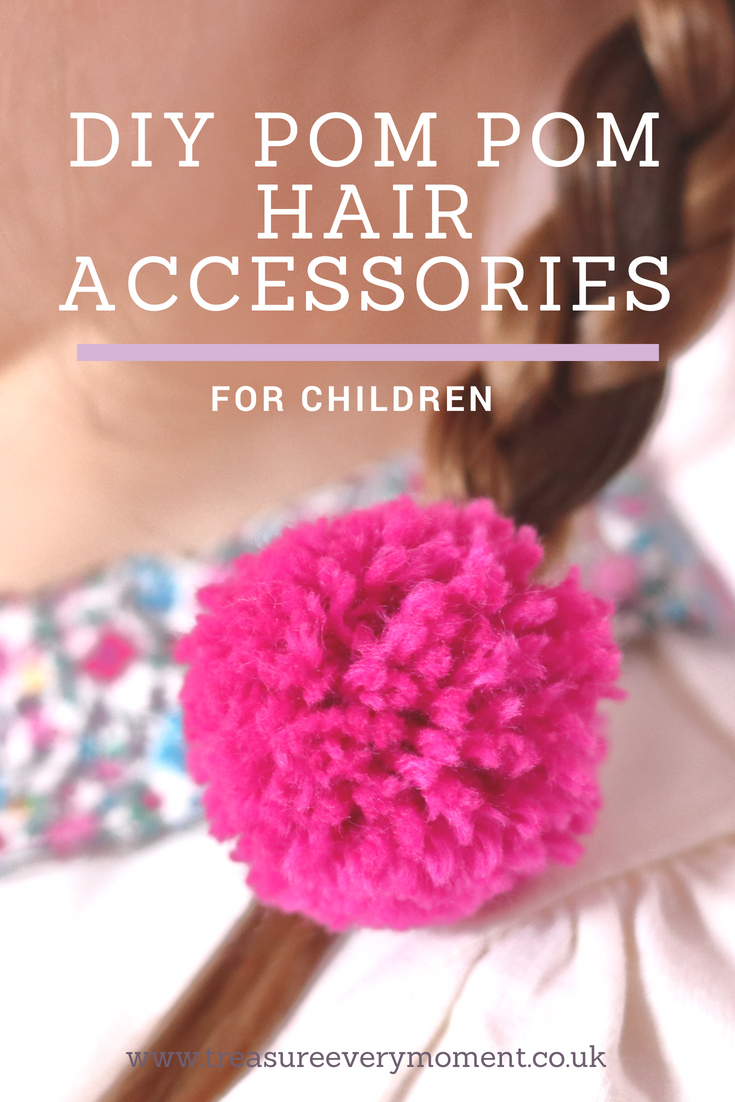 CRAFT: Pom Pom Hair Accessories for Children