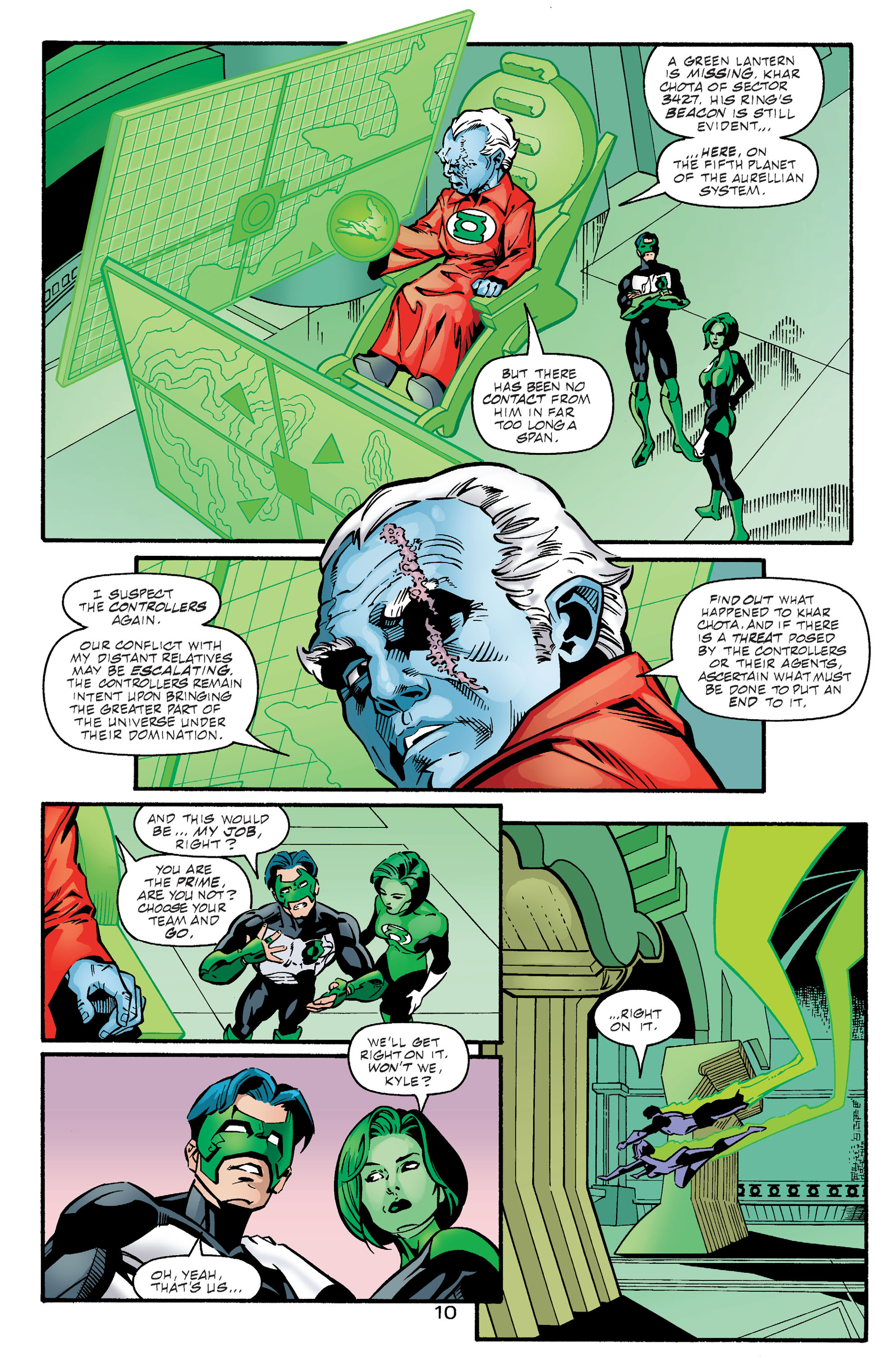 Read online Green Lantern (1990) comic -  Issue #121 - 10