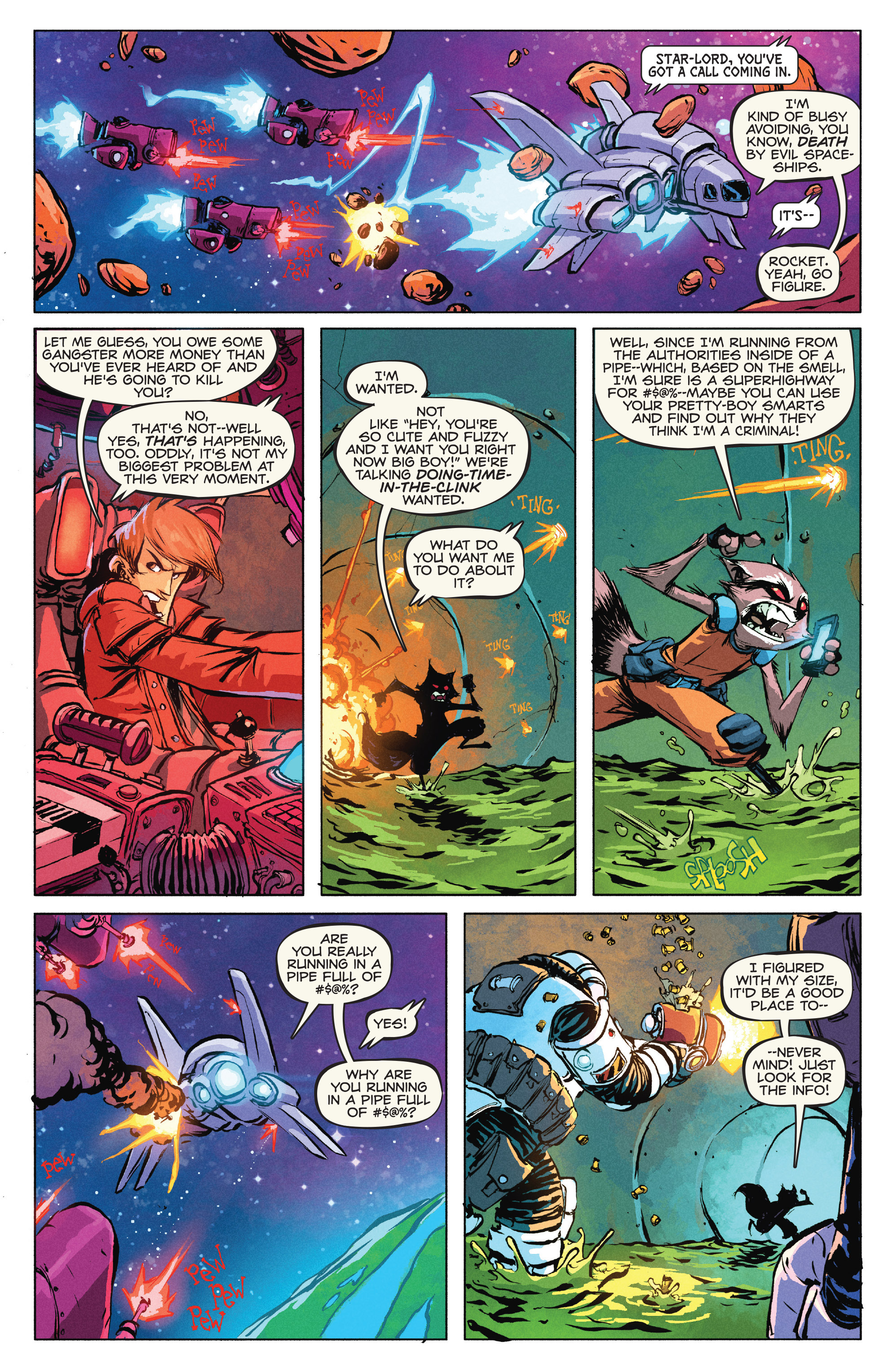 Read online Rocket Raccoon (2014) comic -  Issue # _TPB 1 - 13