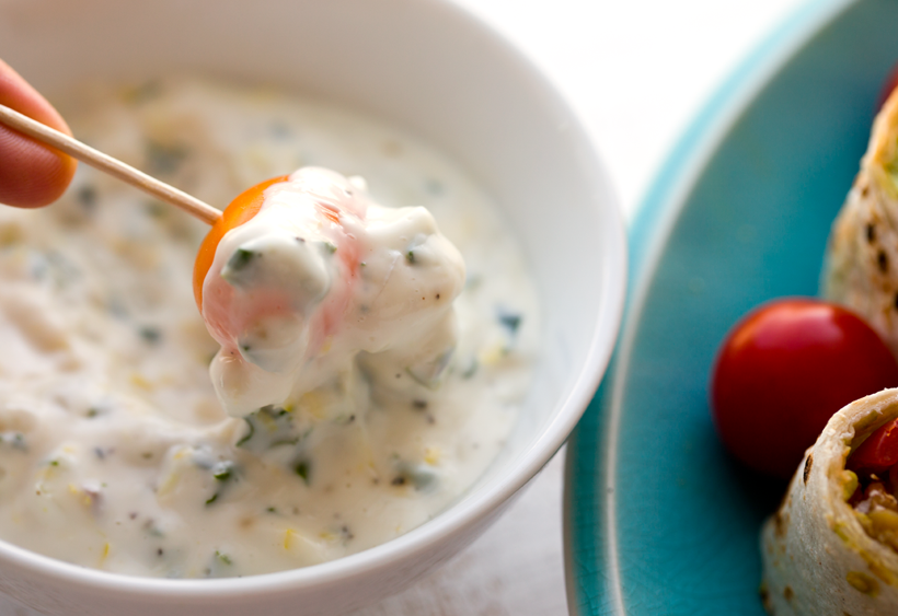 Ranch dipping sauce Vegan Ranch