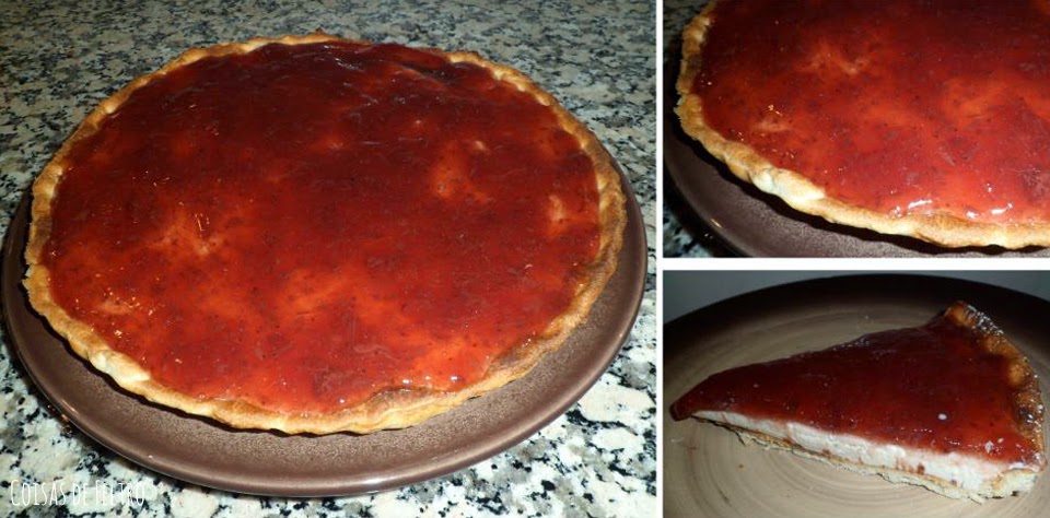 Tarte de morango morango