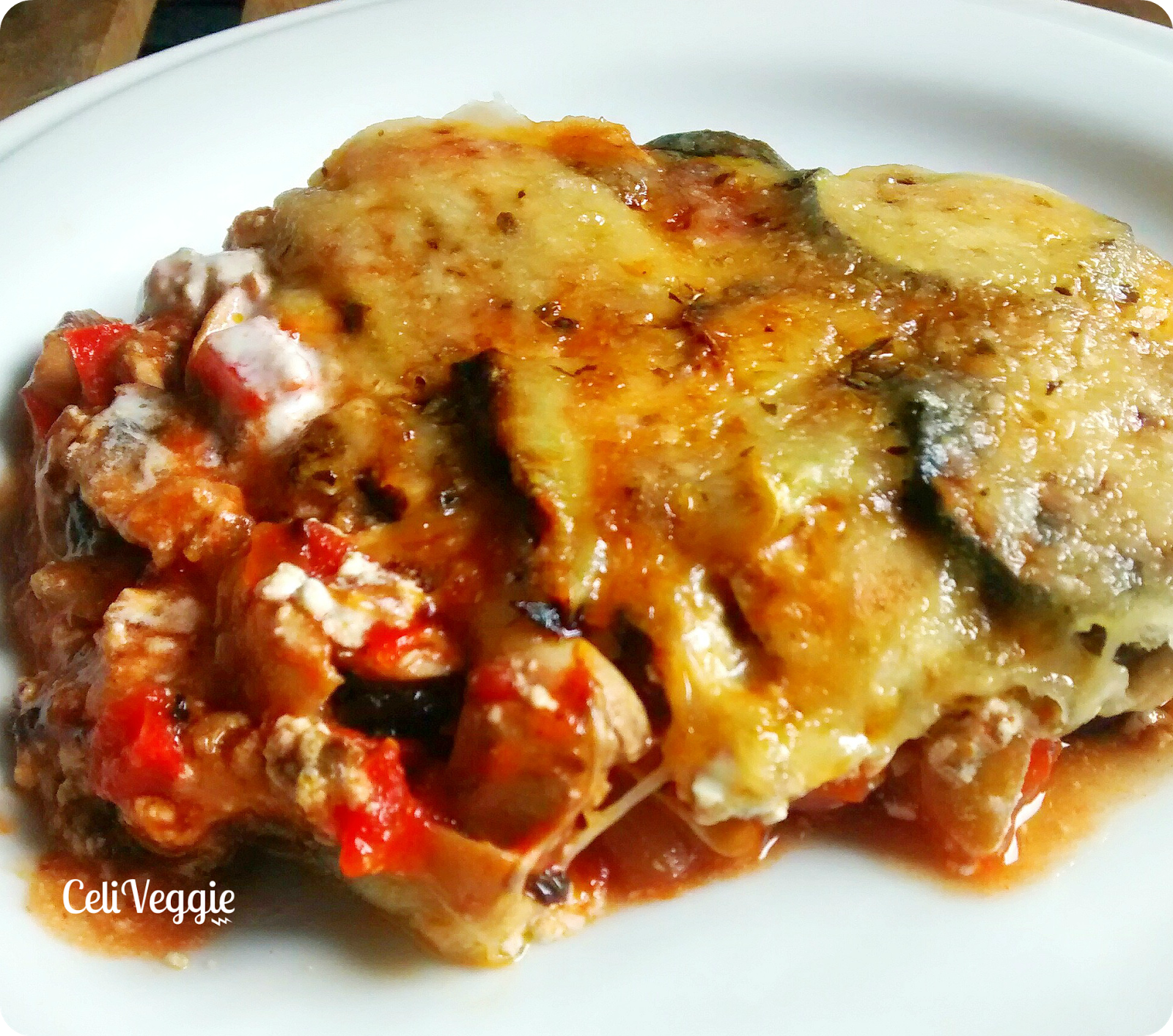 Receta Gratinado de verduras sin gluten CeliVeggie Recetas sin