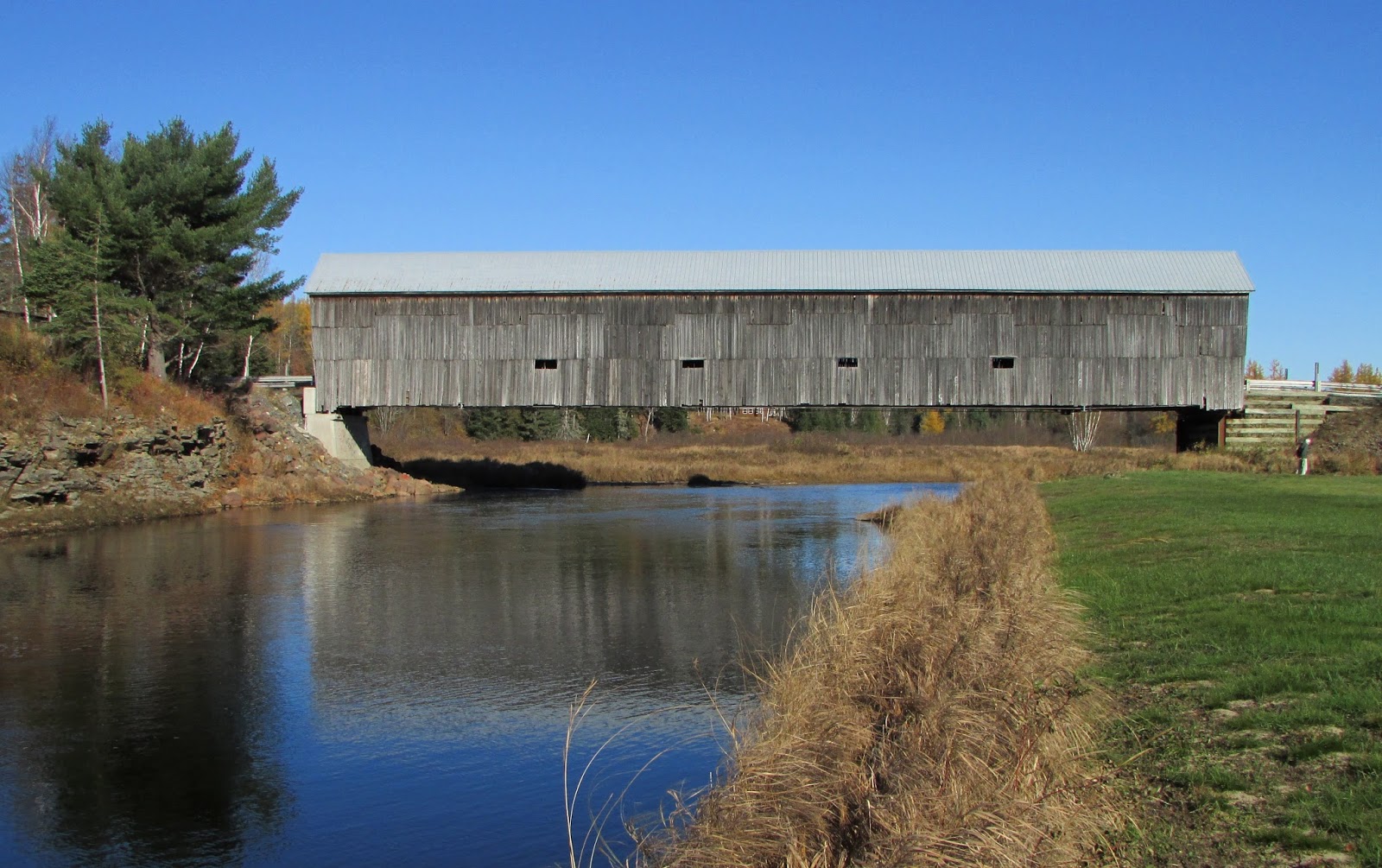 New Brunswick's Covered Bridges Gaspereau River No.2 (Burpee)