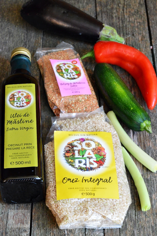 Orez integral cu legume CAIETUL CU RETETE