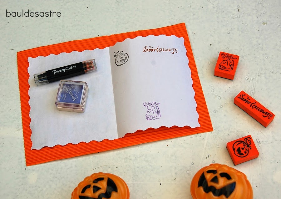 invitación para Halloween