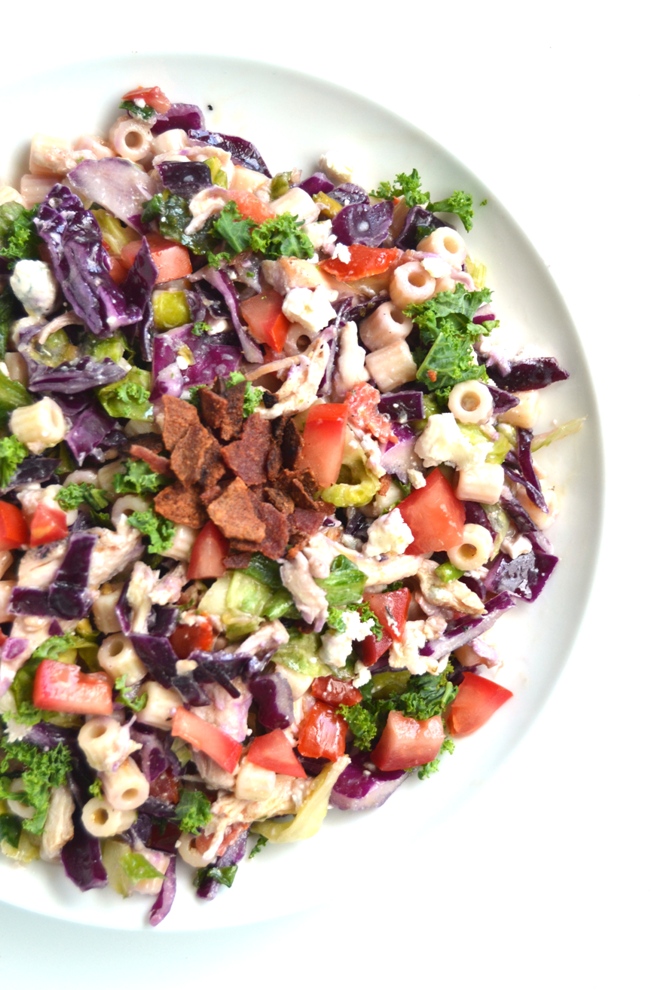 Blue Cheese Chopped Summer Salad The Nutritionist Reviews