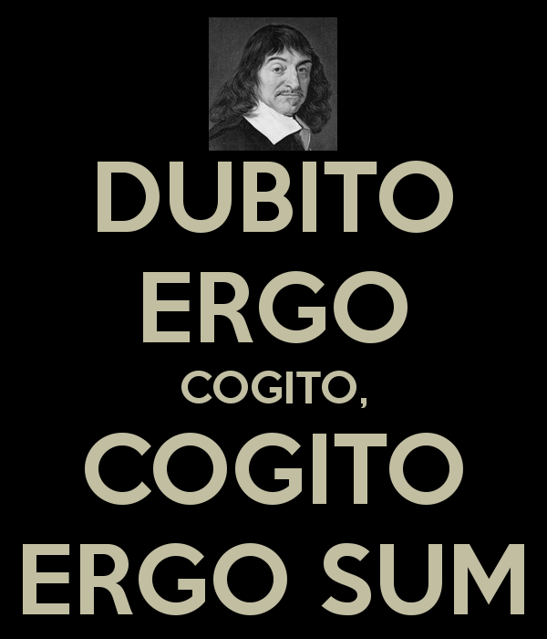 Cogito Ergo Sum Latin 112