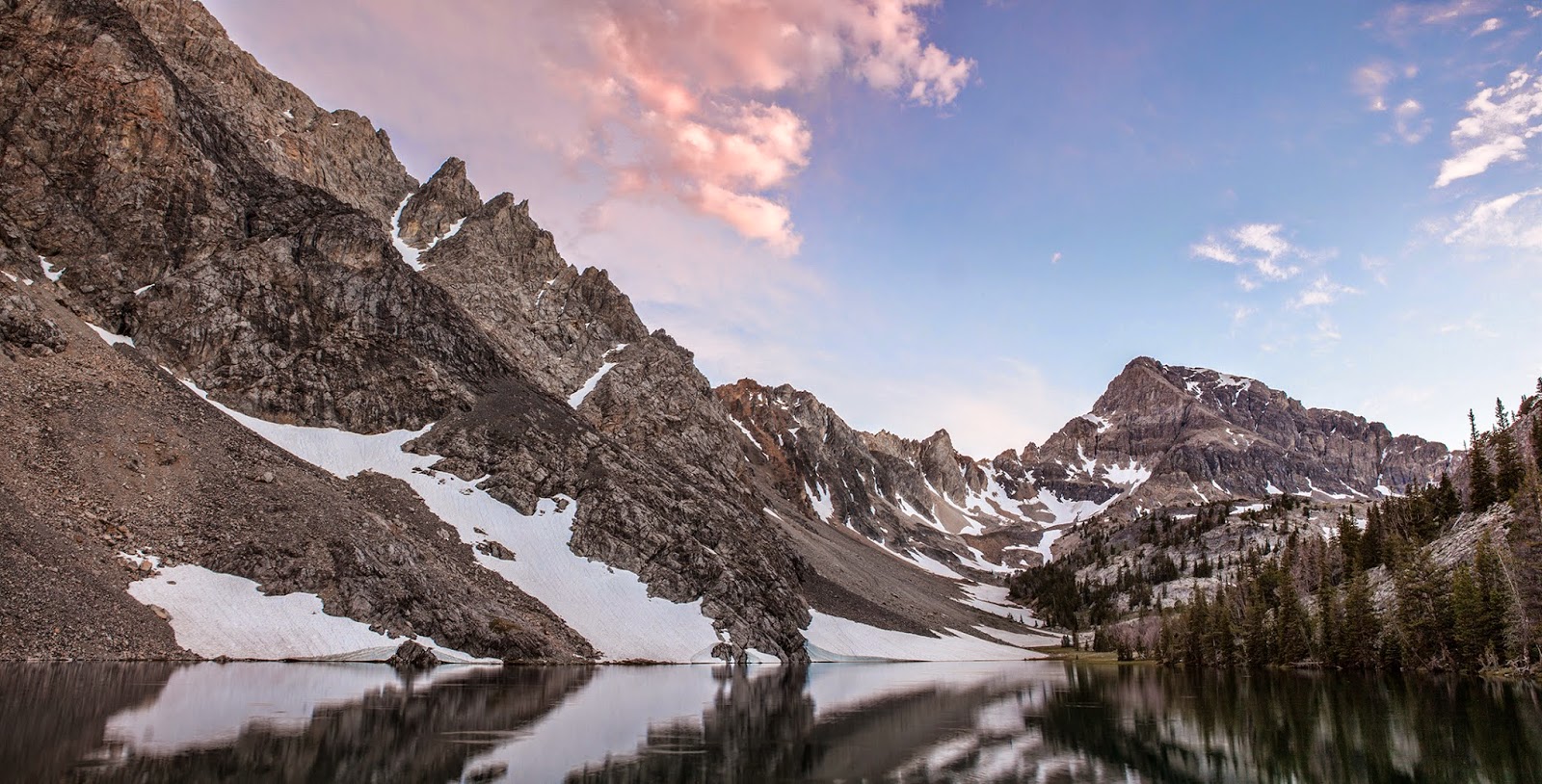 Ramblings Mount Idaho in July From Merriam Lake, Lost River Range, Idaho