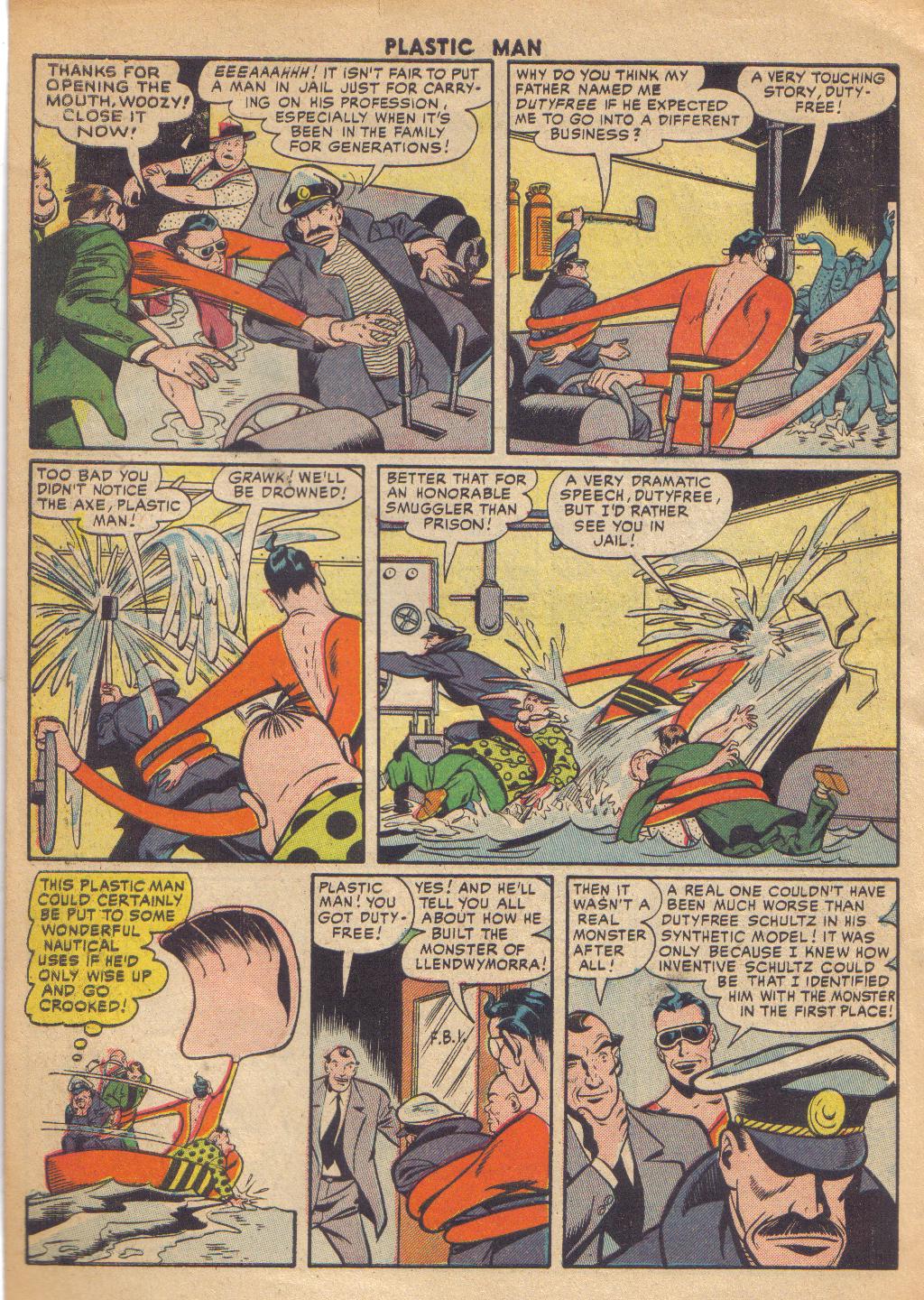 Read online Plastic Man (1943) comic -  Issue #50 - 32