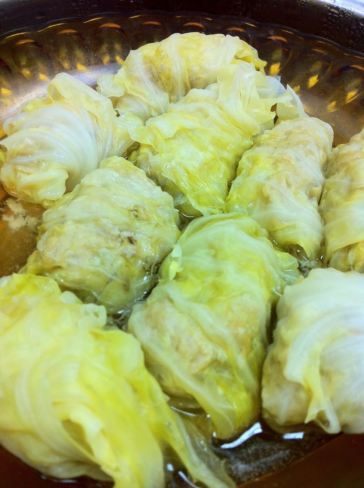 BLue Fish YuMMY FooDs Wrap Cabbage, beans & light tofu soup